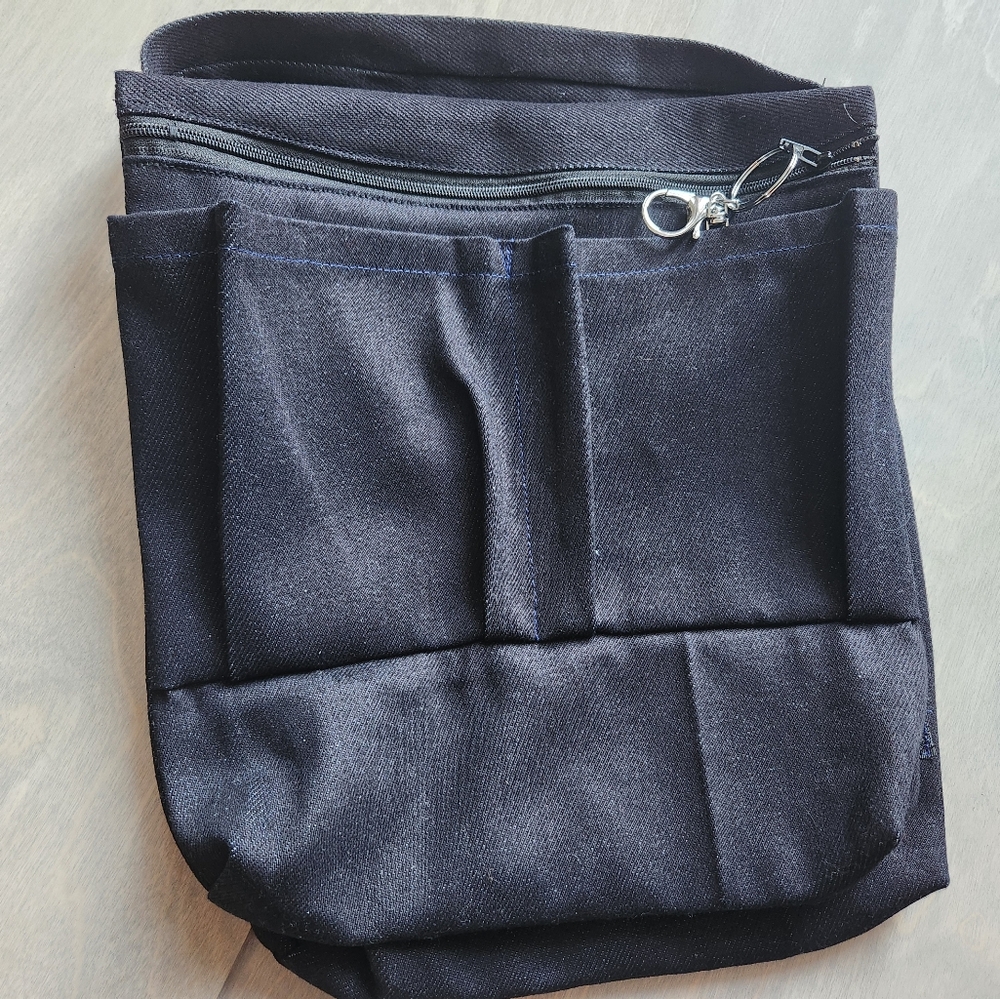 Walker accessory bag, modern simple accessories for easy access. Handmade new.